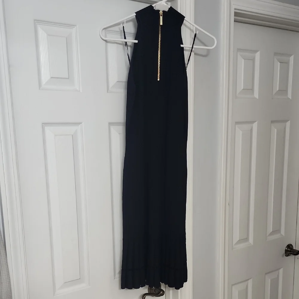 Michael Kors Black Midi Dress